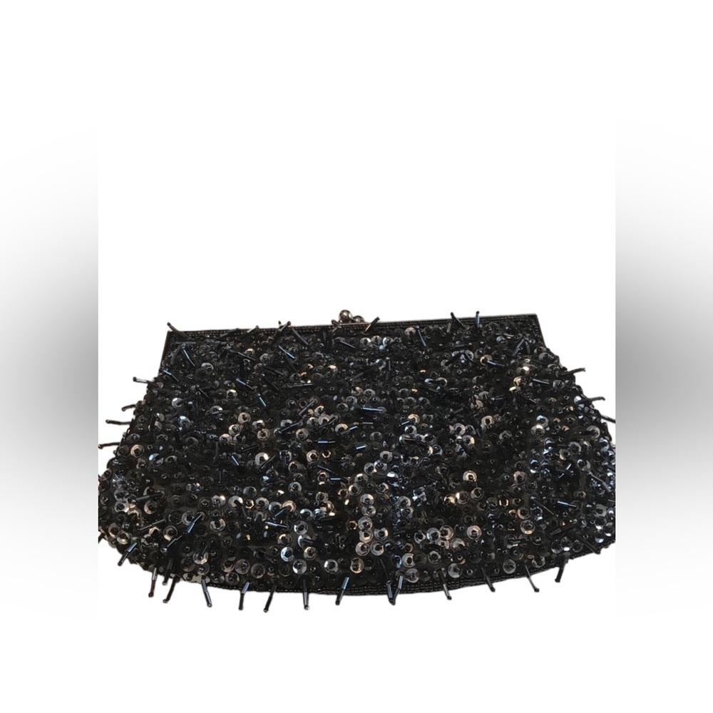 LANCÔME Black Sequence Clutch Formal affairs Purse